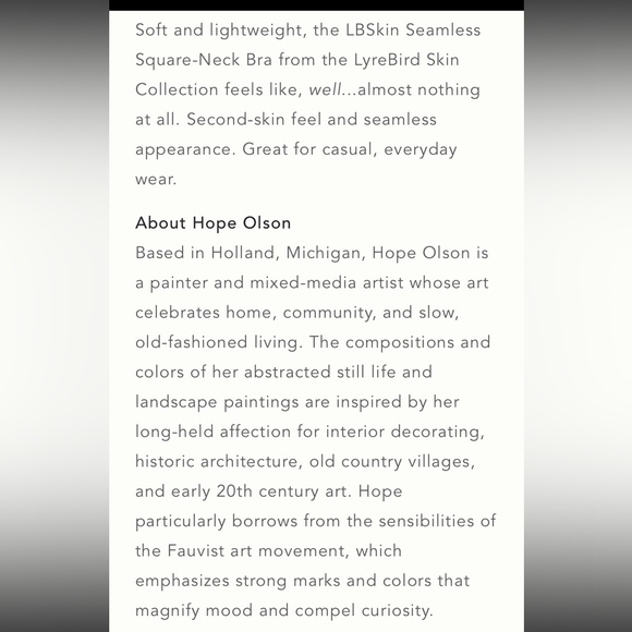 Anthropology Renna Square Neck Bralette. Plaid Purple Women's Intimate Top - Picture 6 of 6